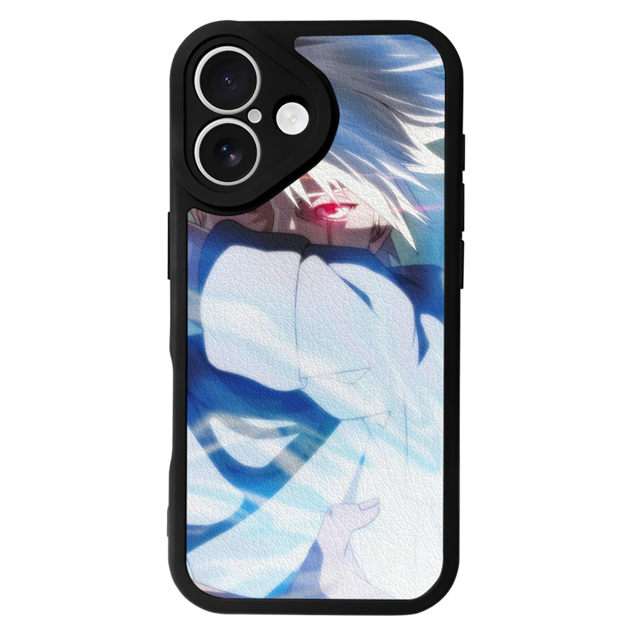 （画像用） NARUTO -ナルト- NARUTO -ナルト- 疾風伝 【iPhone 16シリーズ対応】シリコンスマホケース（レザー調） 材質：シリコン